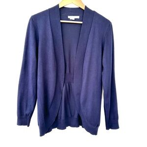 89th & Madison open cardigan, fitted at the waist, in a rayon blend knit